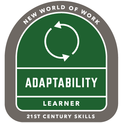 New World of Work Badge - Adaptability