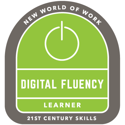 New World of Work Badge - Digital Fluency
